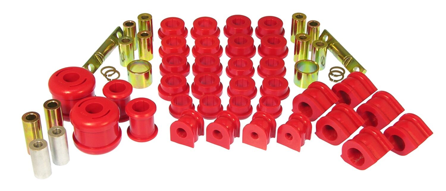 2006-2011 Honda Civic Total Bushing Kit Red Prothane - 8-2020