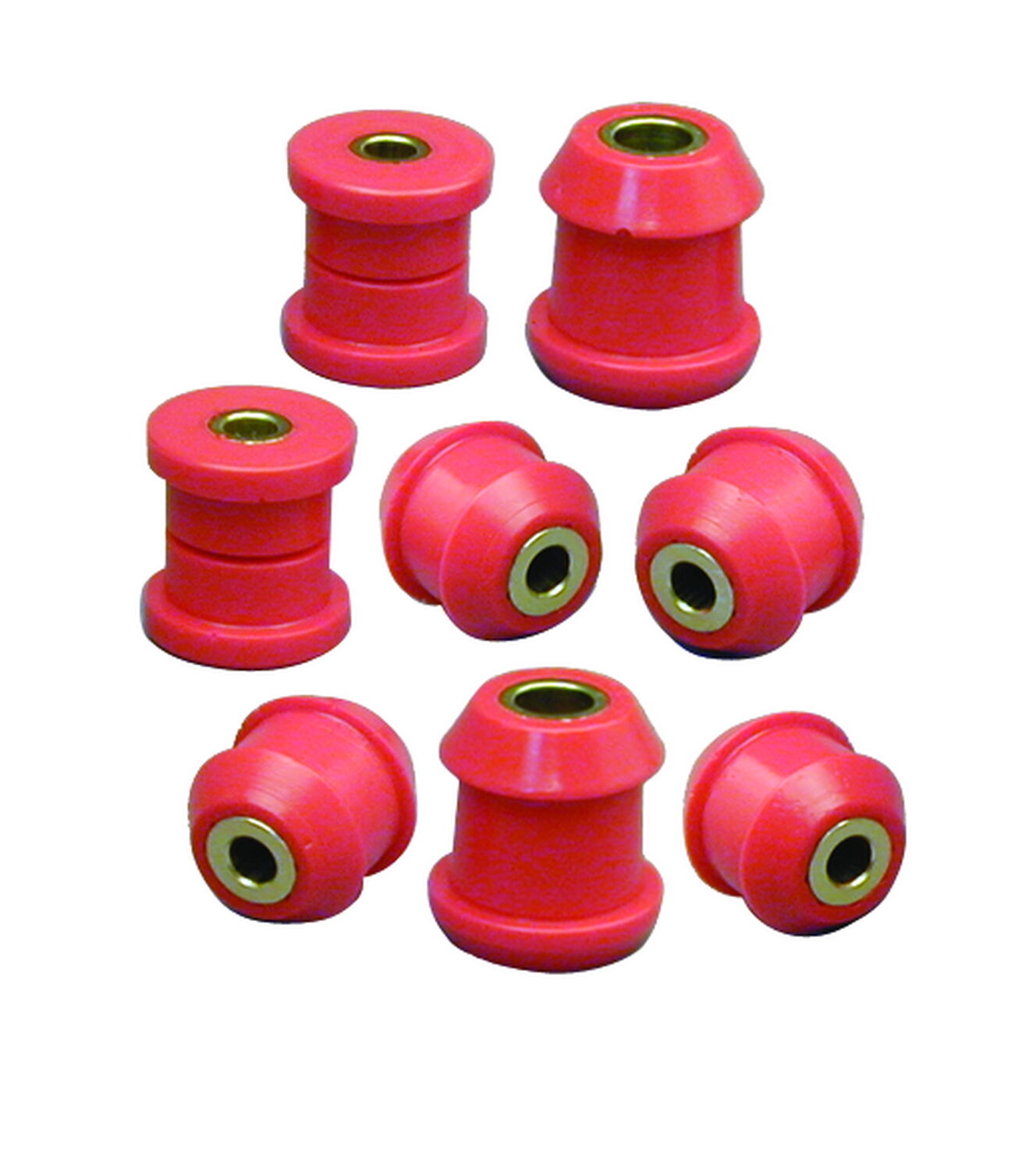 1992-1995 Honda Civic Front Control Arm Bushing Kit Red Prothane - 8-203