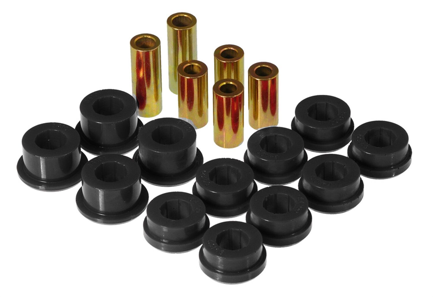 1992-1993 Honda Accord Front Control Arm Bushing Kit Black Prothane - 8-204-BL