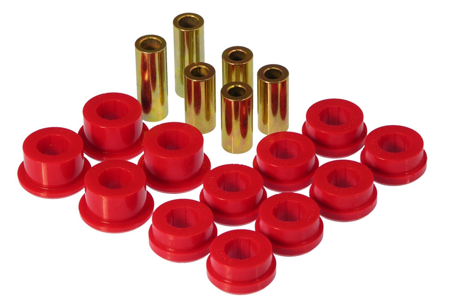 1990 Honda Accord Front Control Arm Bushing Kit Red Prothane - 8-204