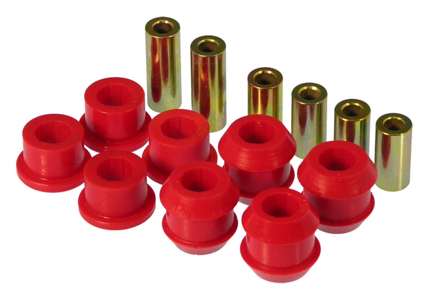 1990-1991 Acura Integra Front Control Arm Bushing Kit Red Prothane - 8-206