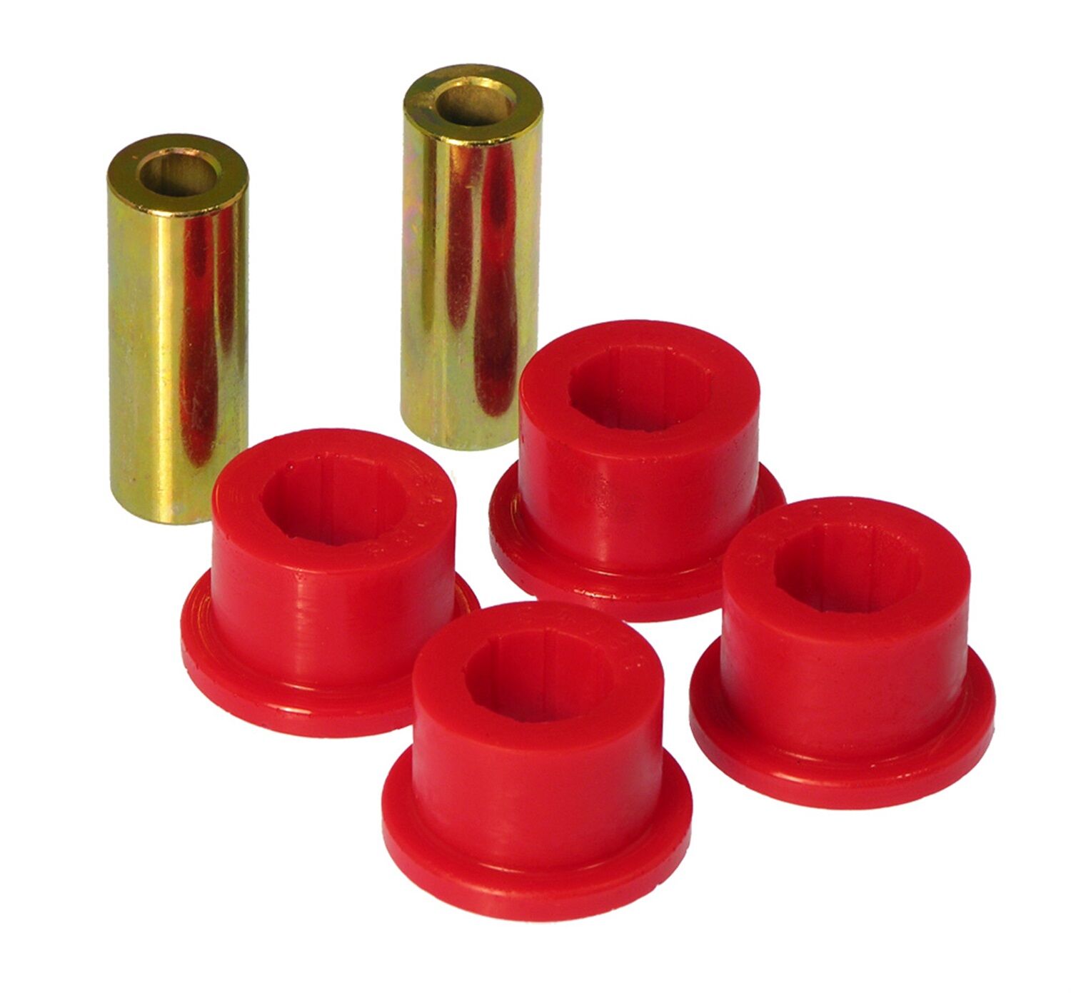 1988-1989 Honda Civic Wagovan Front Lower Control Arm Bushing Kit Red Prothane - 8-210