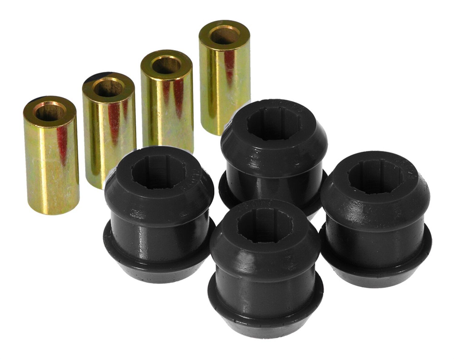 1992-1995 Honda Civic Front Upper Control Arm Bushing Kit Black Prothane - 8-211-BL