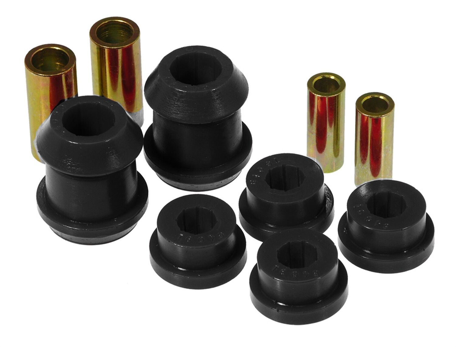 1993-1995 Honda Del Sol Front Lower Control Arm Bushing Kit Black Prothane - 8-212-BL