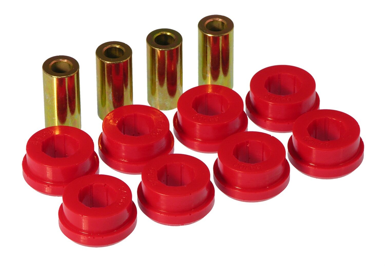 1995-1997 Honda Accord DX/EX/LX Front Upper Control Arm Bushing Kit Red Prothane - 8-213