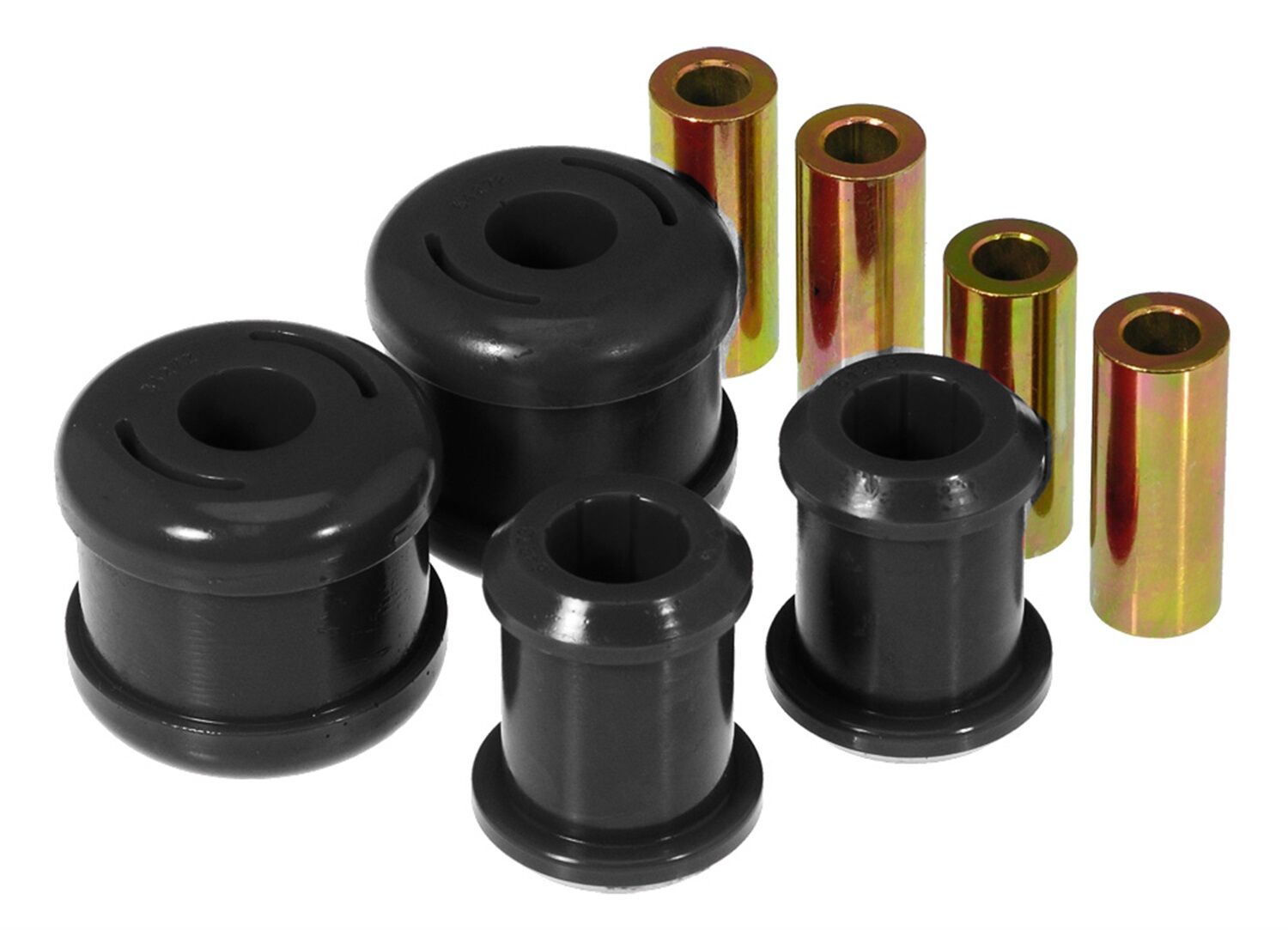 2002-2005 Honda Civic DX/EX/GX/HX/LX/Si Front Lower Control Arm Bushing Kit Black Prothane - 8-215-BL