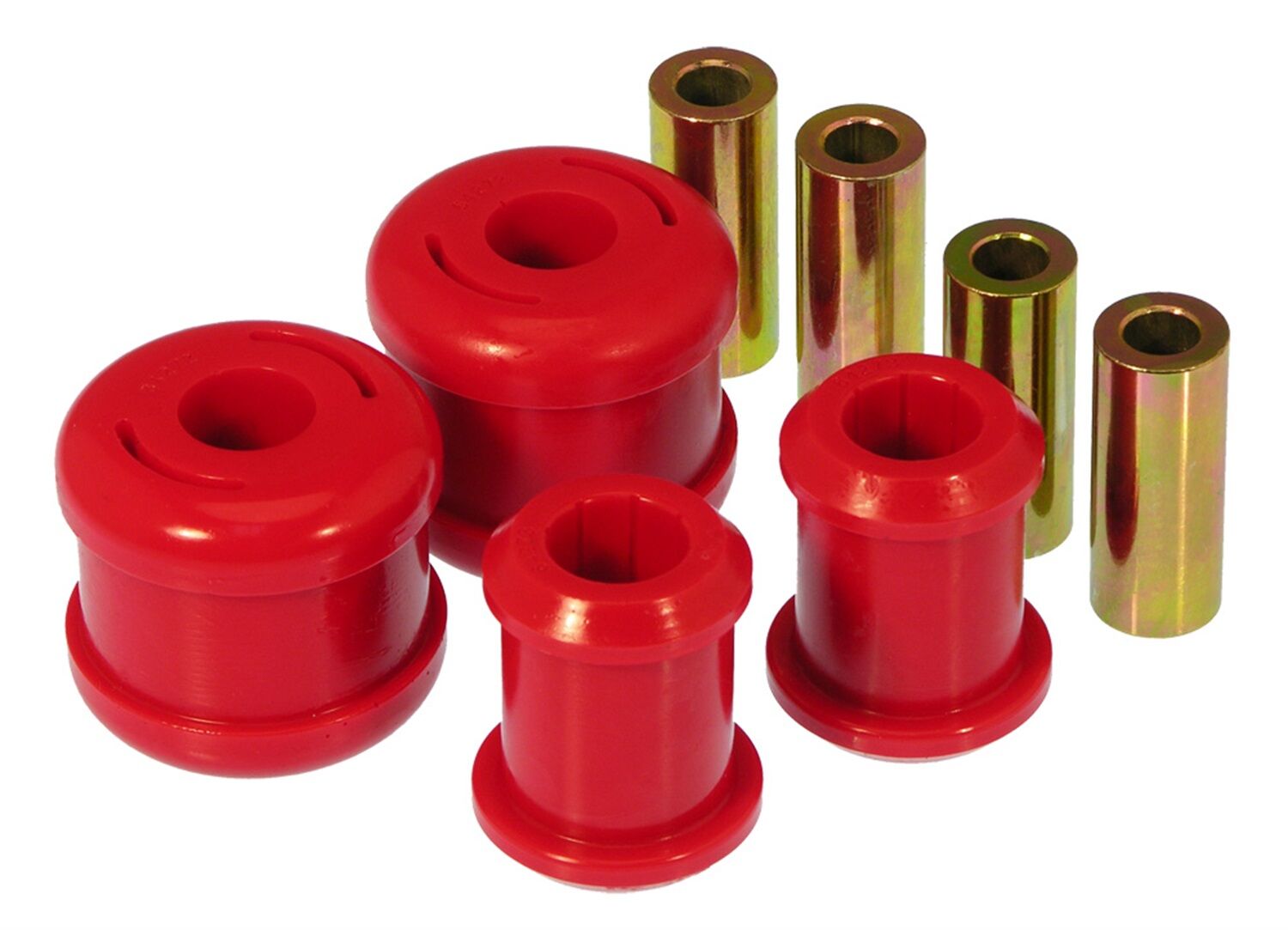 2001 Honda Civic Front Lower Control Arm Bushing Kit Red Prothane - 8-215