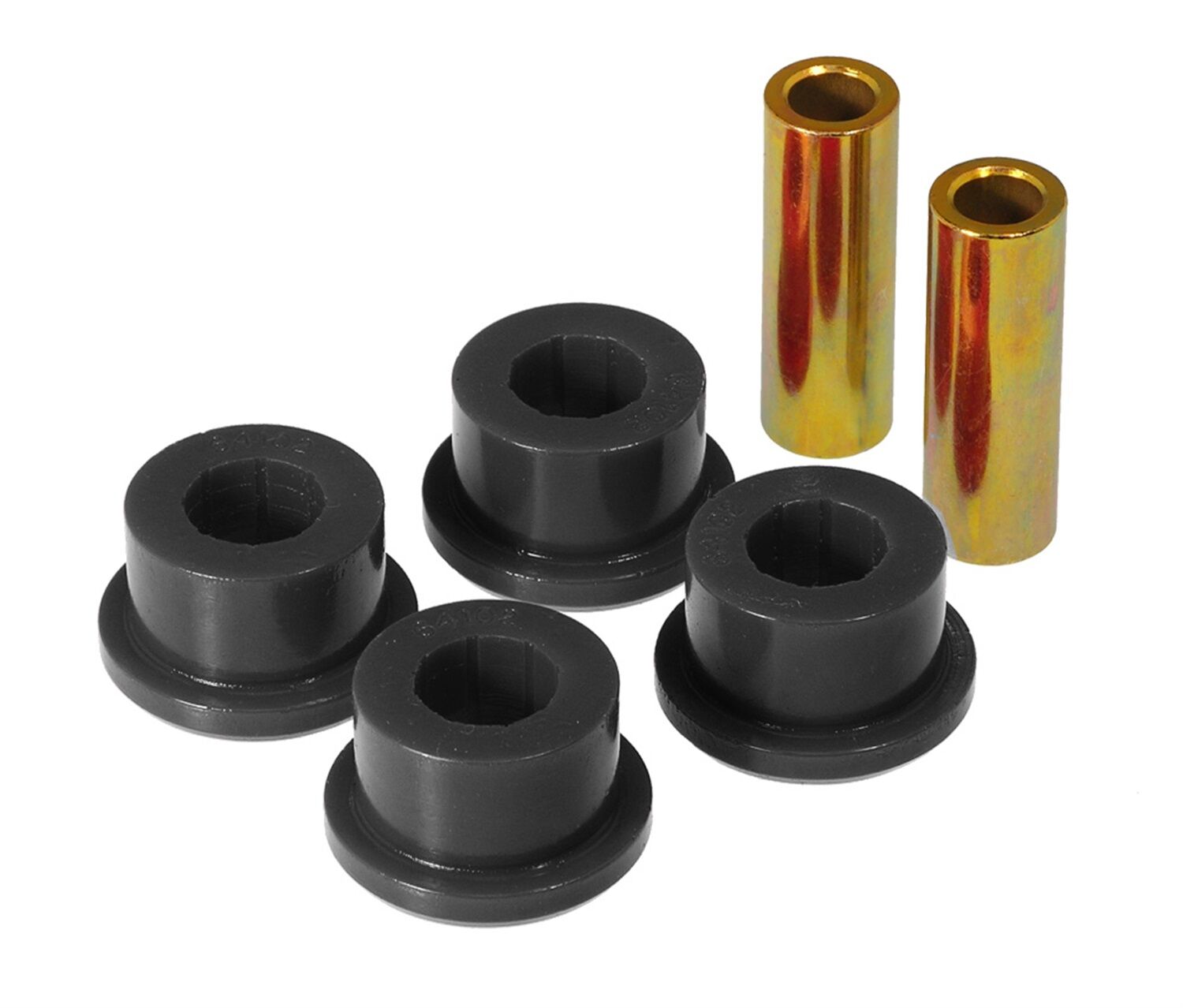 1995-1997 Honda Accord DX/EX/LX Front Lower Control Arm Bushing Kit Black Prothane - 8-216-BL