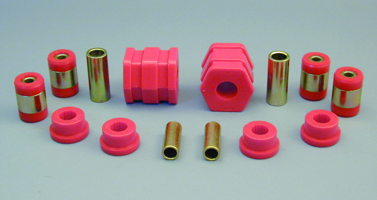 1996-1997 Honda Del Sol Front Control Arm Bushing Kit Red Prothane - 8-218