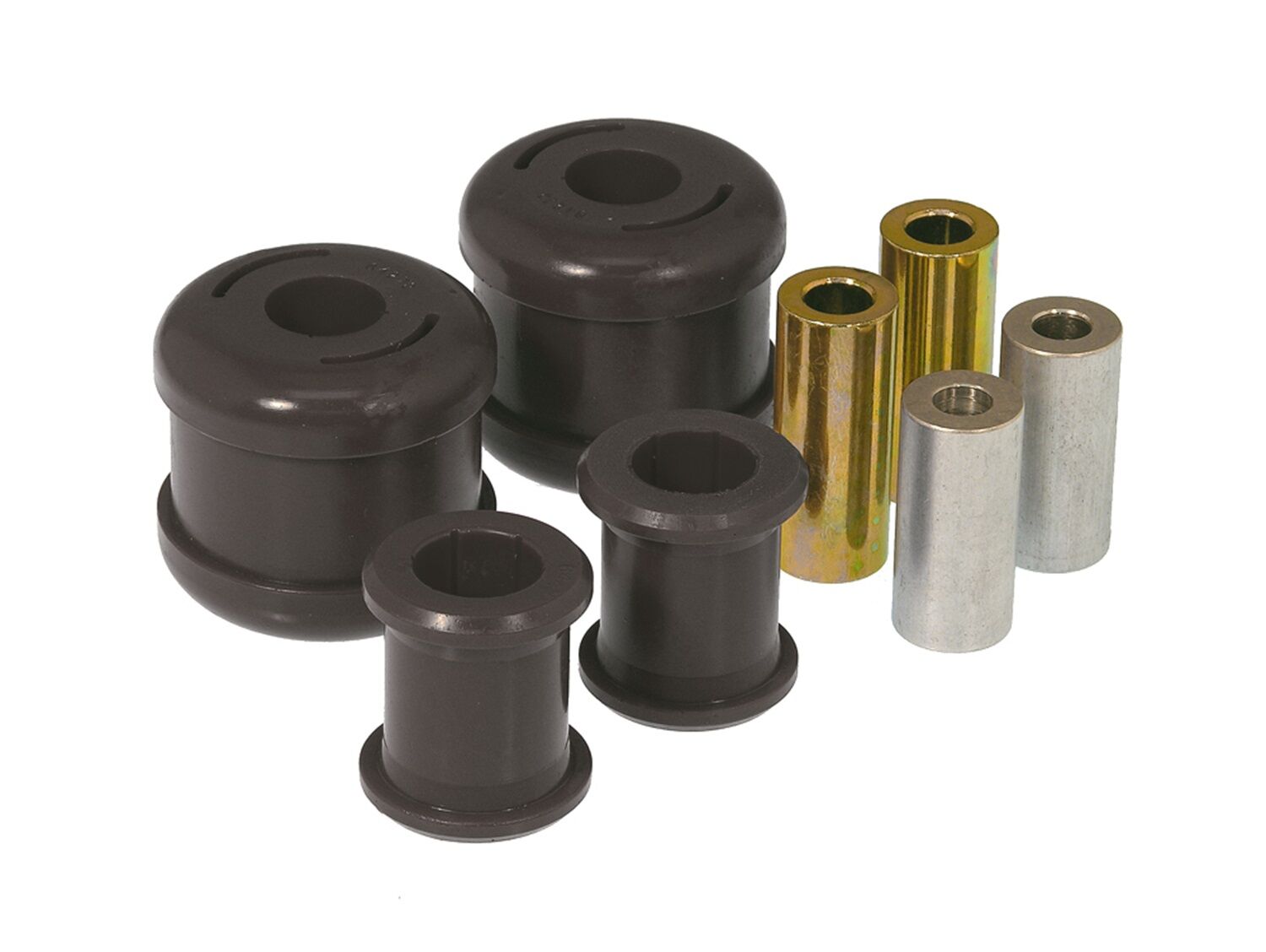 2006-2011 Honda Civic Front Control Arm Bushing Kit Black Prothane - 8-223-BL
