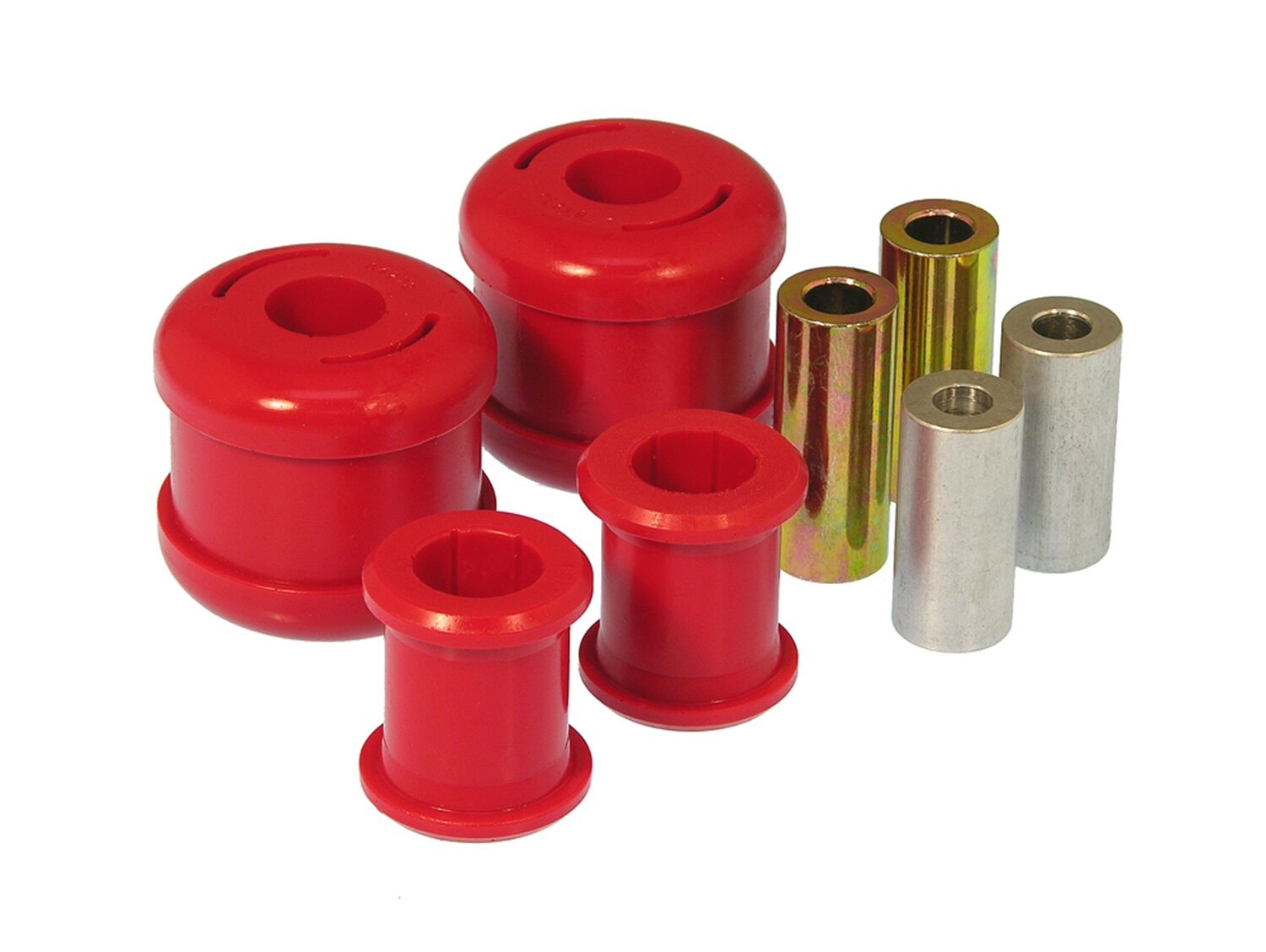 2006-2011 Honda Civic Front Control Arm Bushing Kit Red Prothane - 8-223