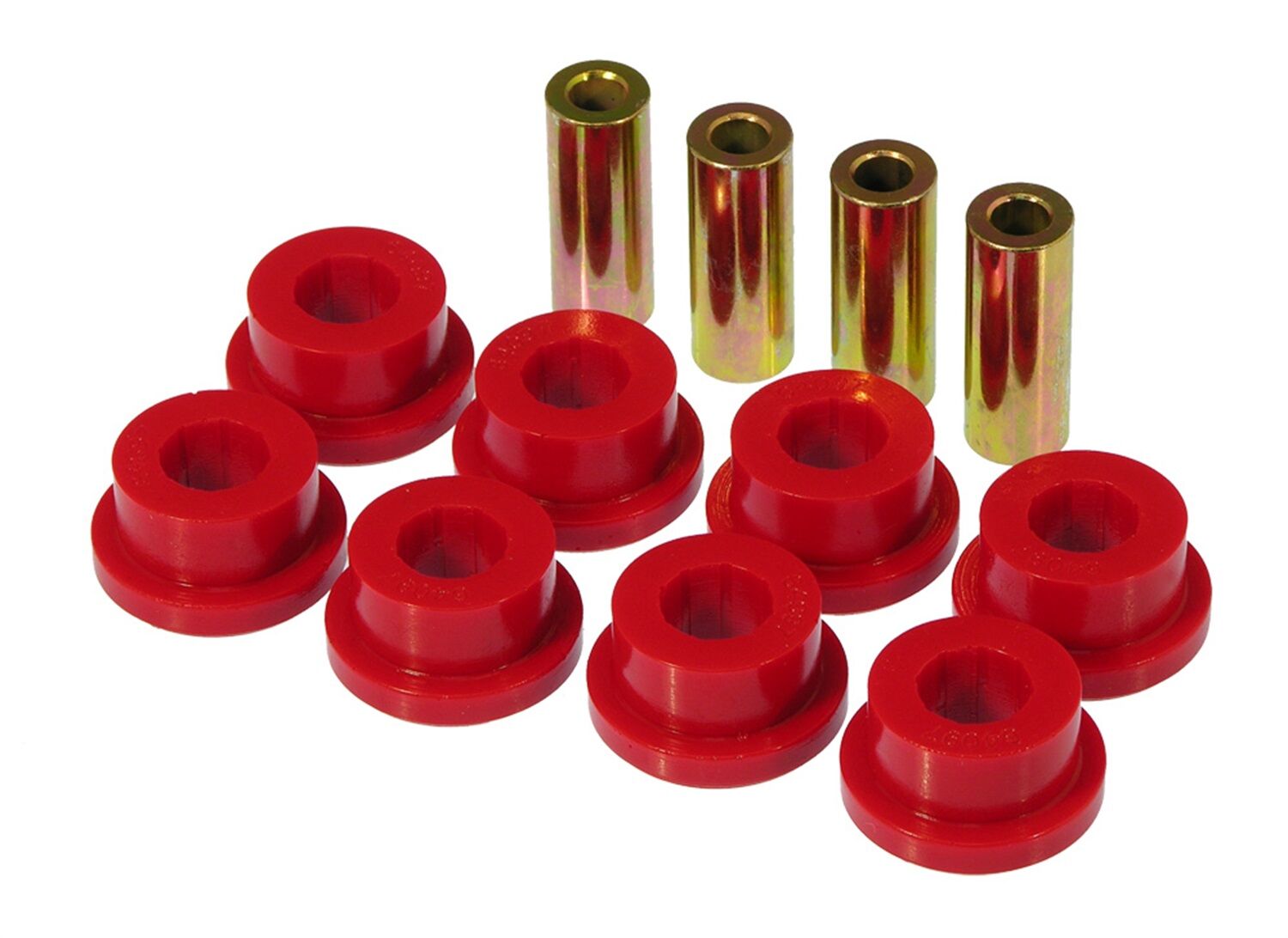 1992-2001 Acura Integra LS Rear Lower Control Arm Bushing Kit Red Prothane - 8-303