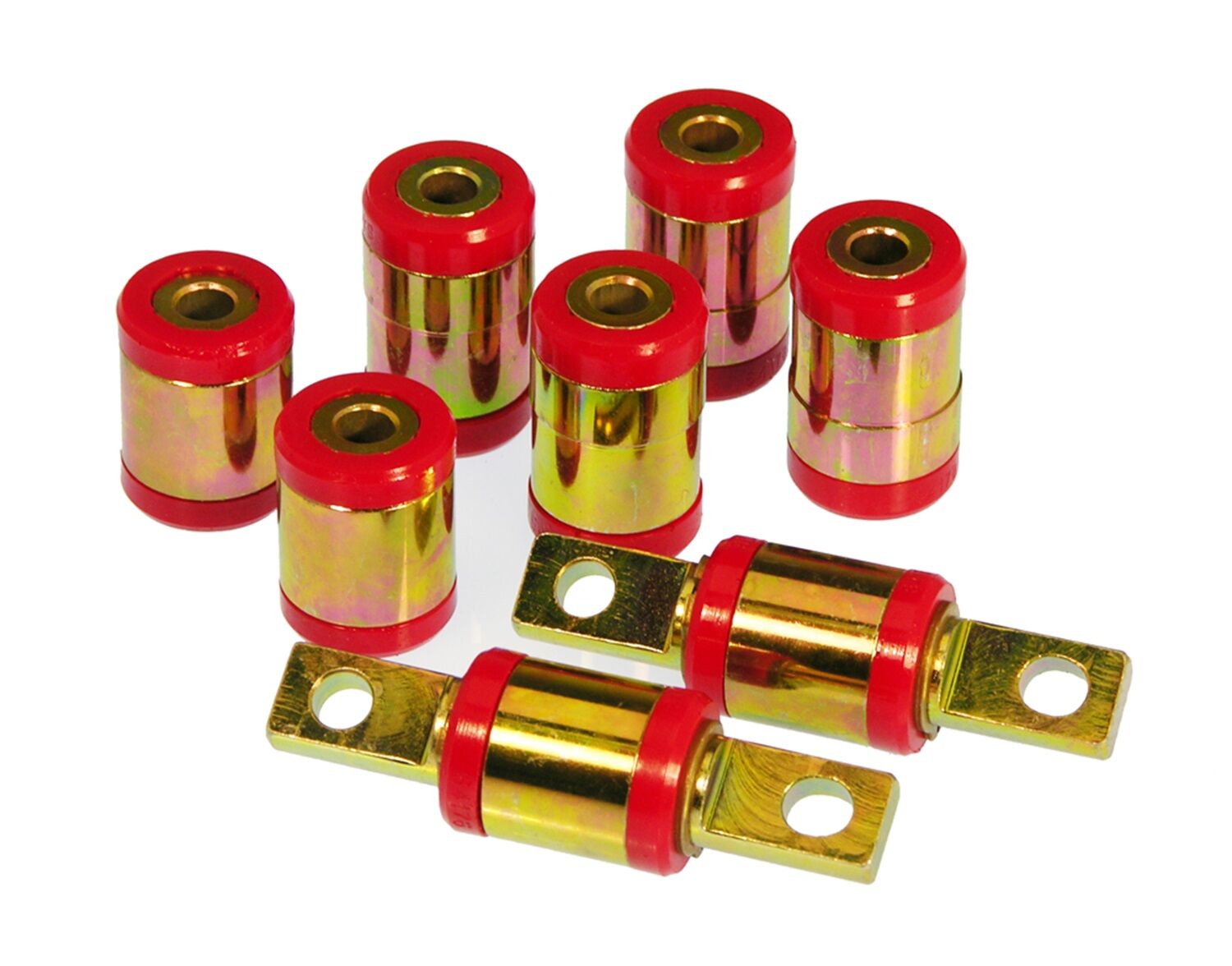 1998-2000 Honda Civic GX Rear Control Arm Bushing Kit Red Prothane - 8-306