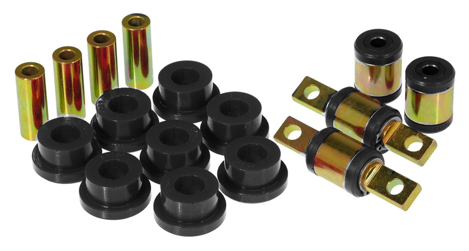 1992-1993 Acura Integra GS Rear Control Arm Bushing Kit Black Prothane - 8-310-BL