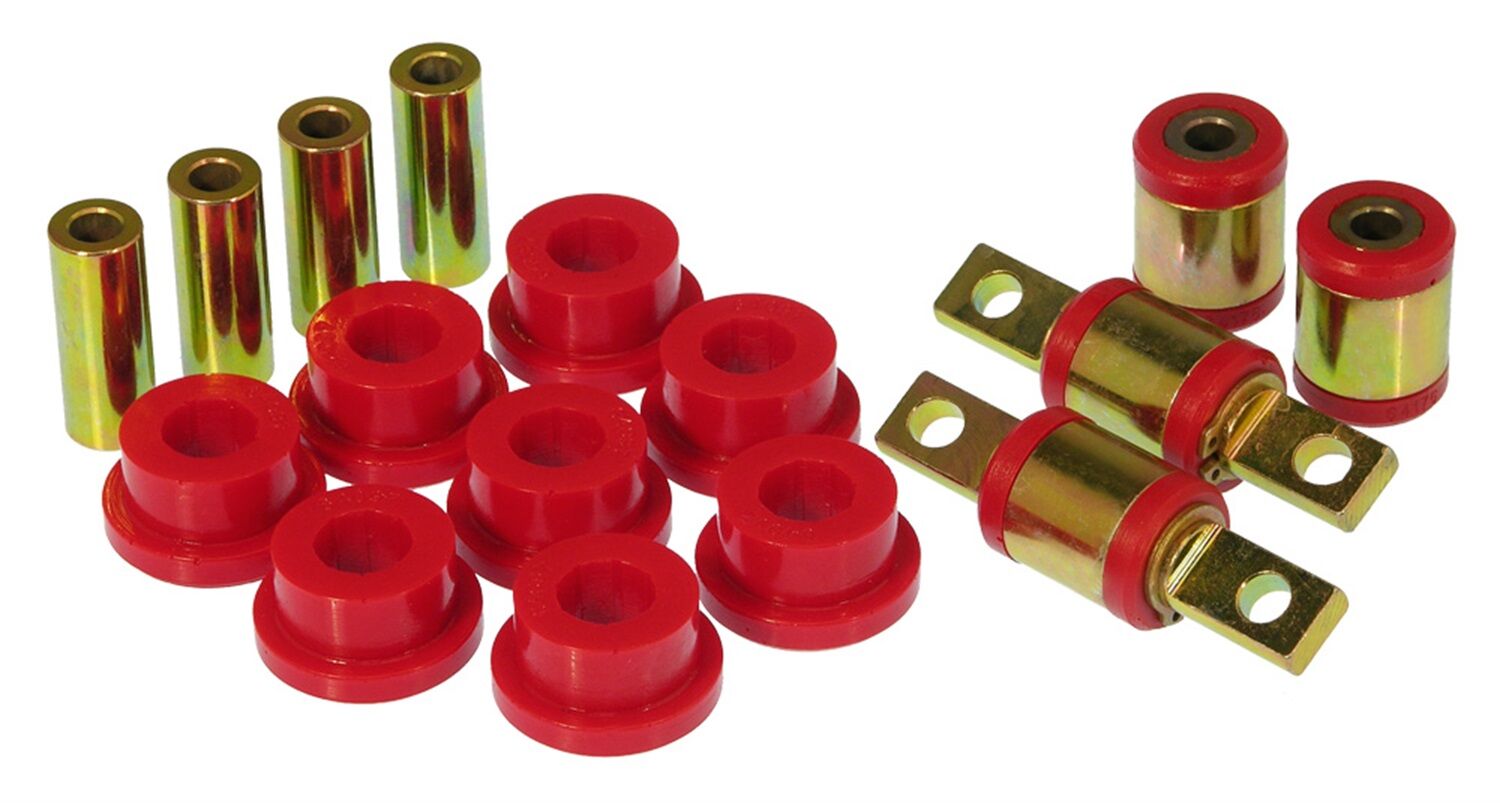 1990-1991 Acura Integra Rear Control Arm Bushing Kit Red Prothane - 8-310