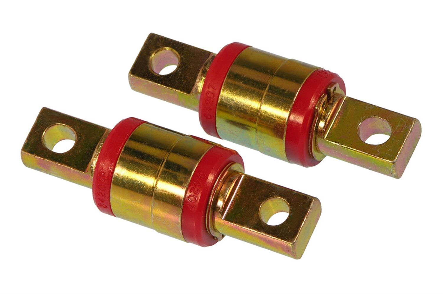 1990 Honda Accord Rear Upper Control Arm Bushing Kit Red Prothane - 8-311