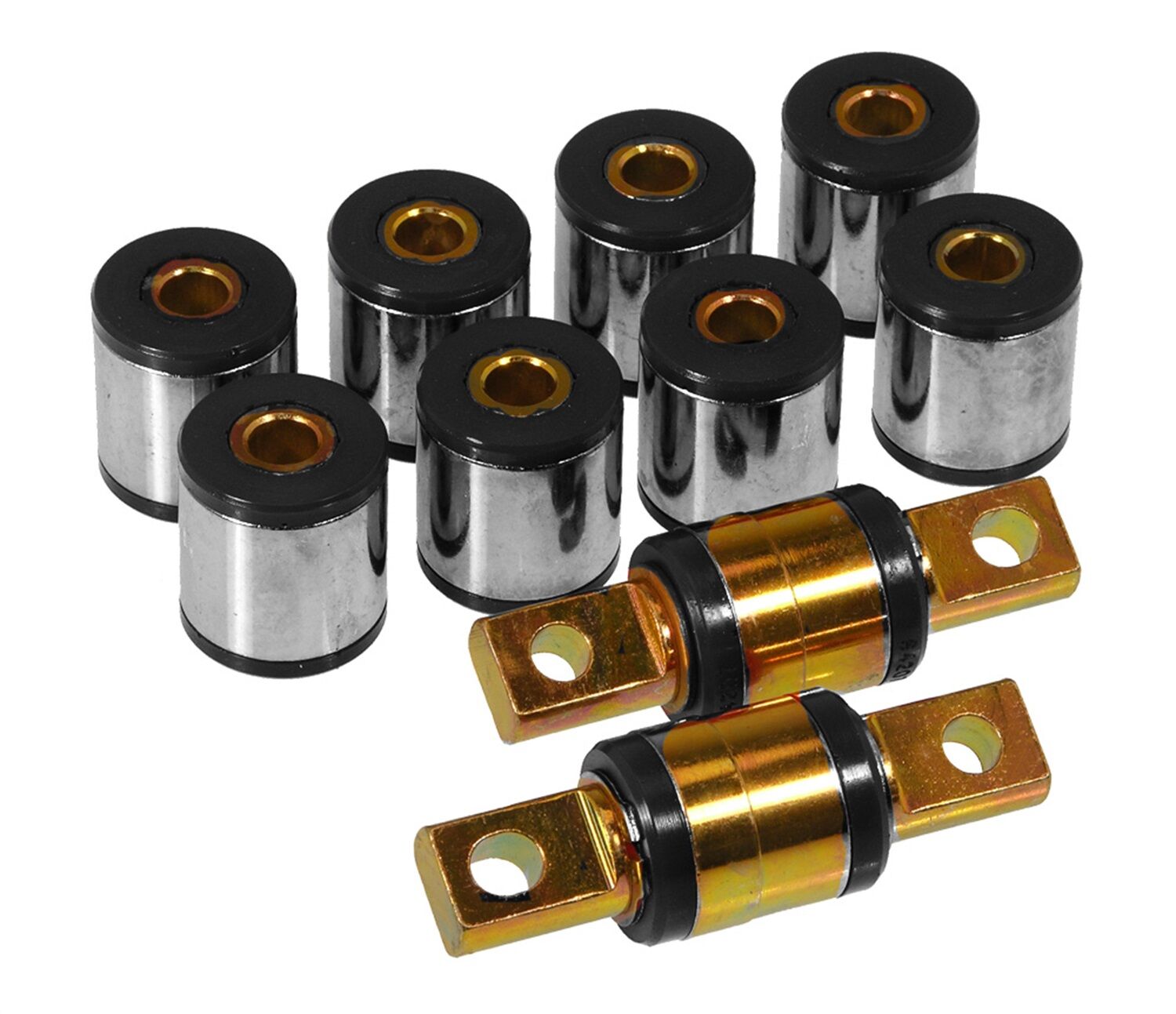 1997 Honda Accord SE Rear Control Arm Bushing Kit Black Prothane - 8-313-BL