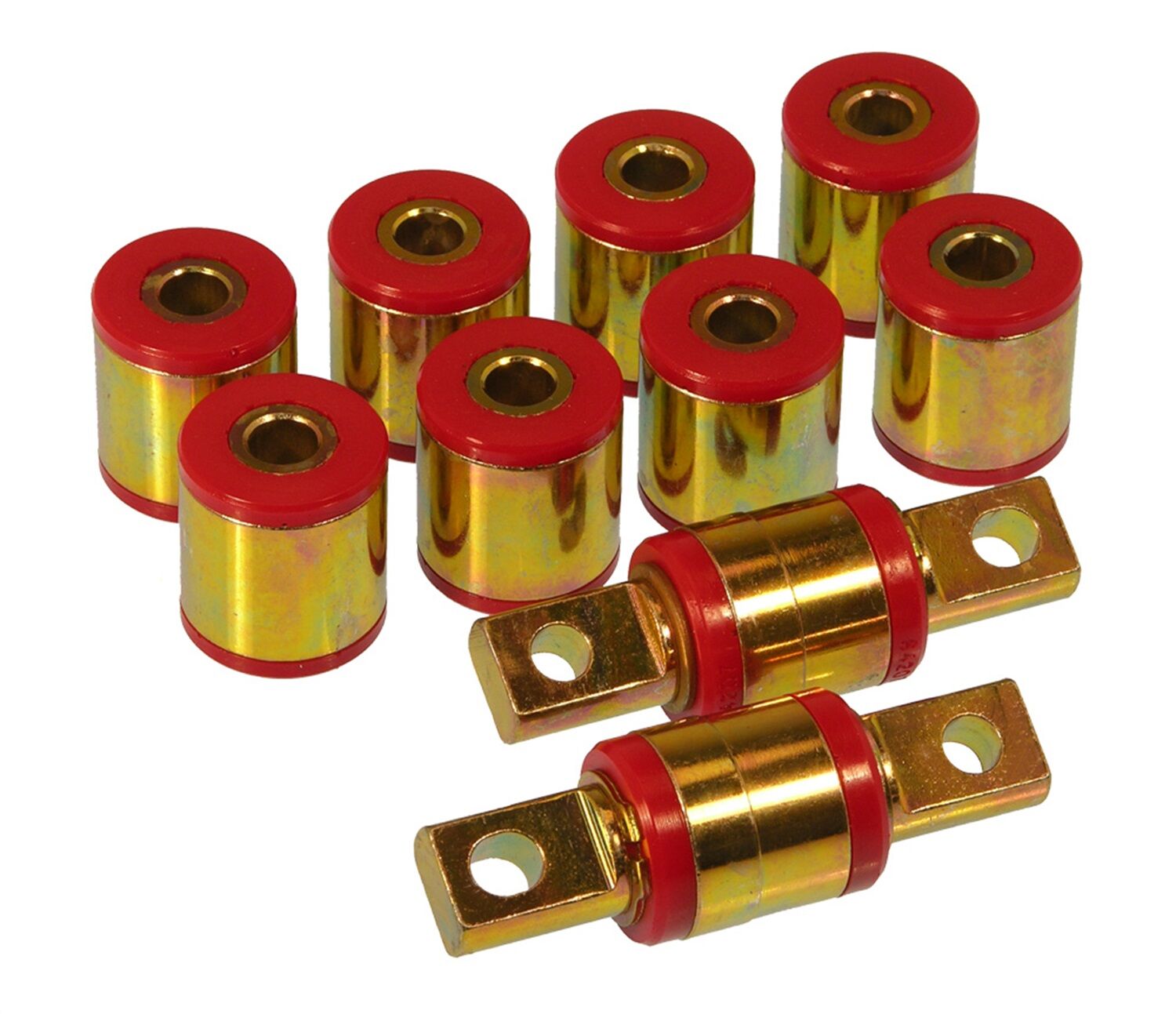 1997 Honda Accord SE Rear Control Arm Bushing Kit Red Prothane - 8-313