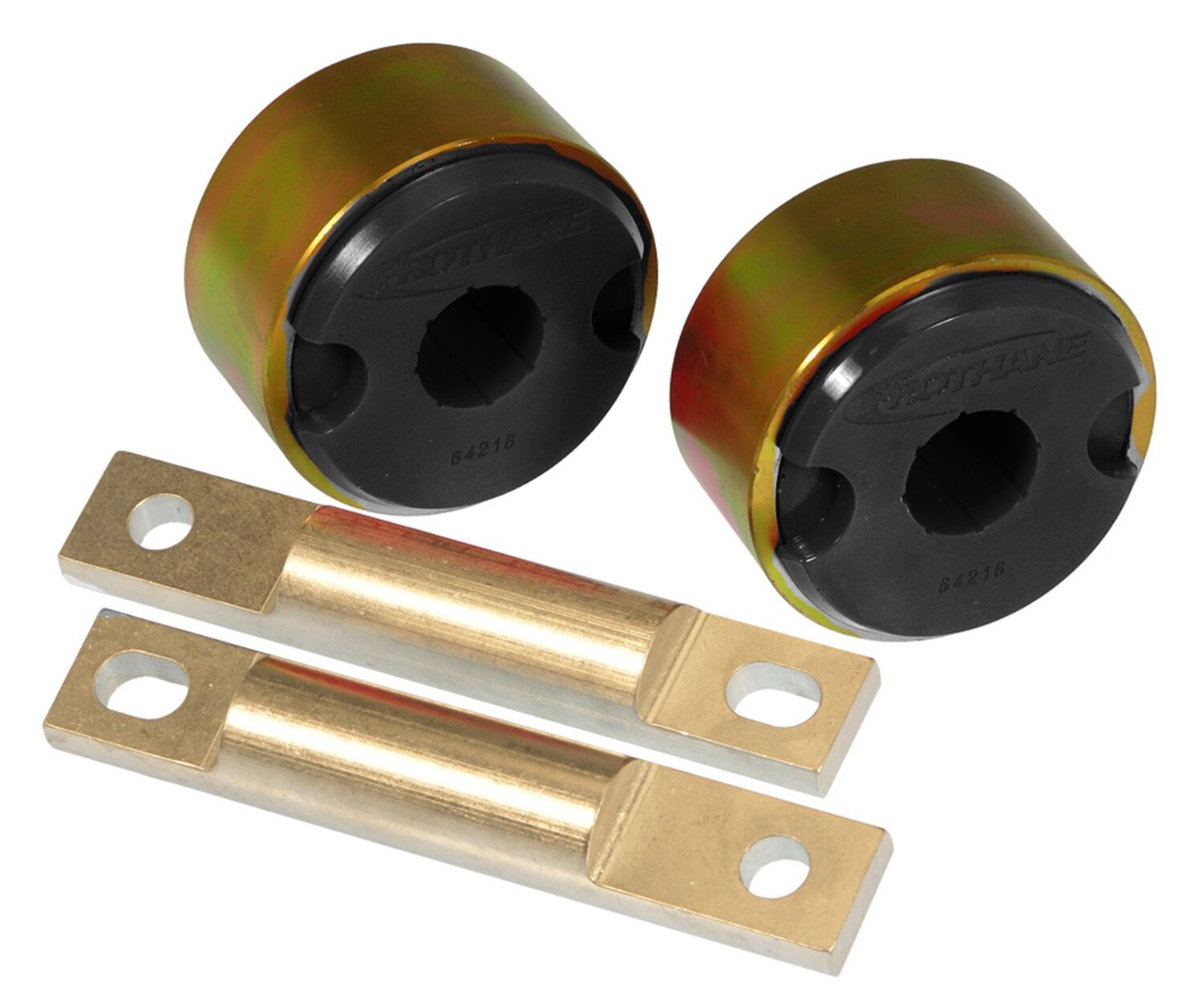 1990-1991 Acura Integra Rear Control Arm Bushing Kit Black Prothane - 8-314-BL