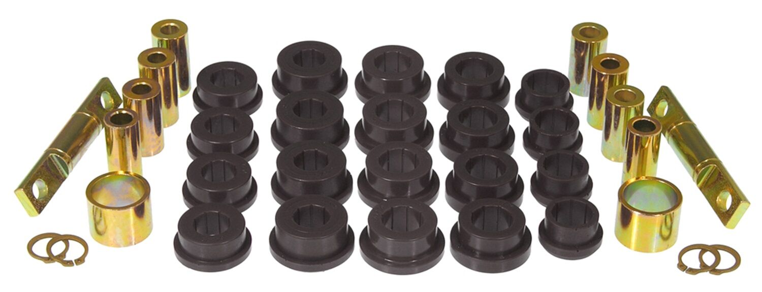 2006-2011 Honda Civic Rear Control Arm Bushing Kit Black Prothane - 8-319-BL
