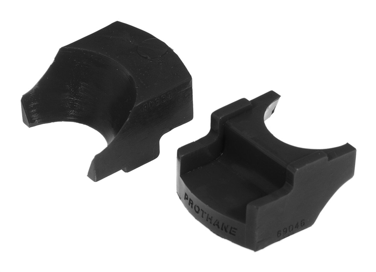 1996-1997 Honda Del Sol 1.6L VTEC Left Motor Mount Insert Black Prothane - 8-504-BL