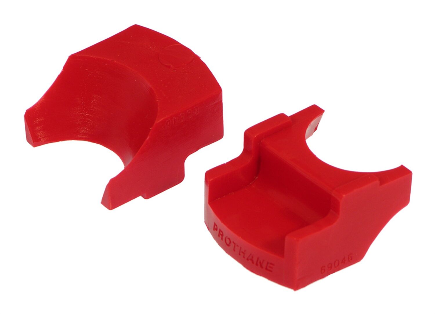 1998-2000 Honda Civic 1.6L GX Left Motor Mount Insert Red Prothane - 8-504