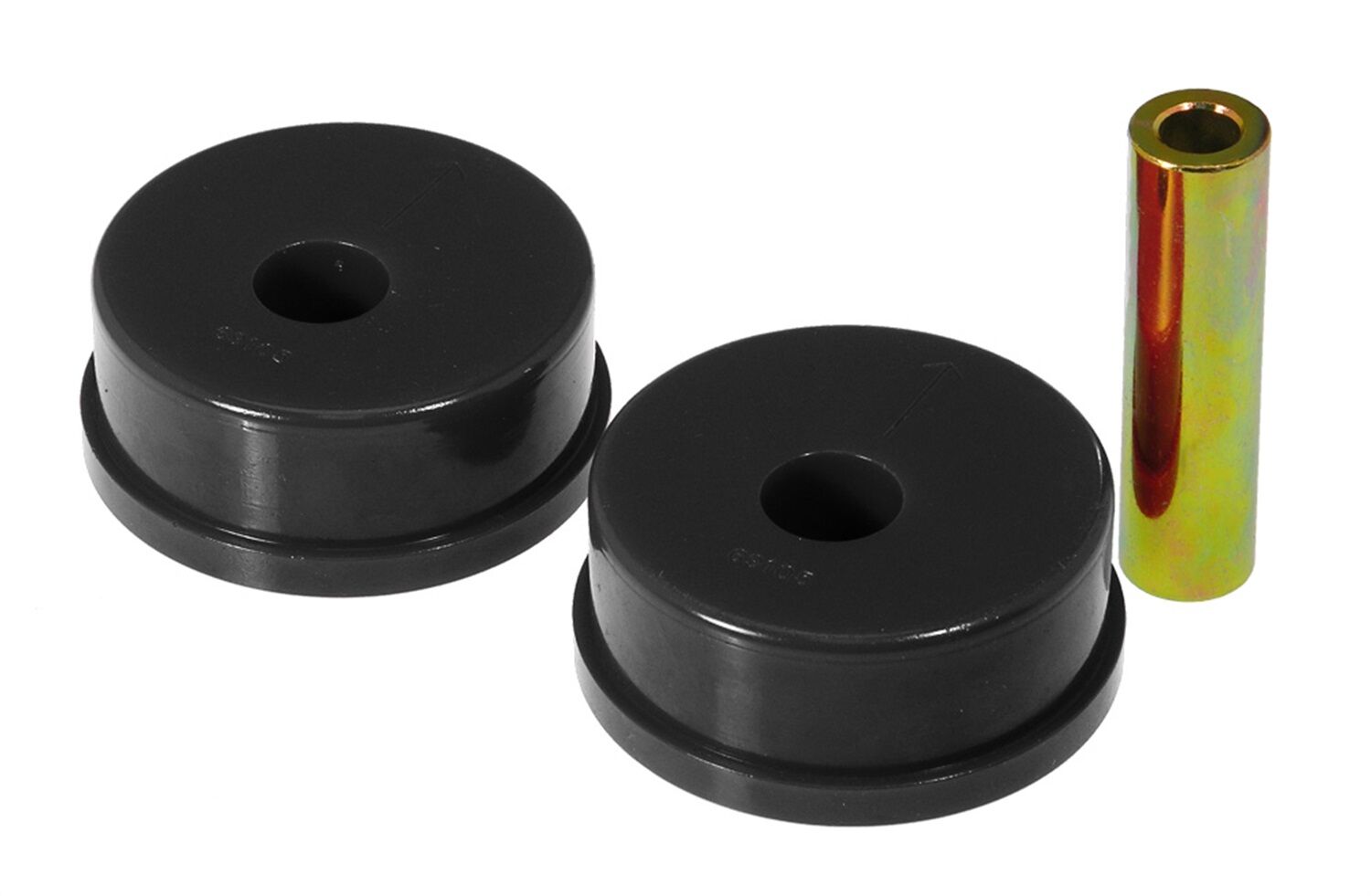 1992-1993 Acura Integra 1.8L GS/LS/RS Left Motor Mount Insert Black Prothane - 8-516-BL