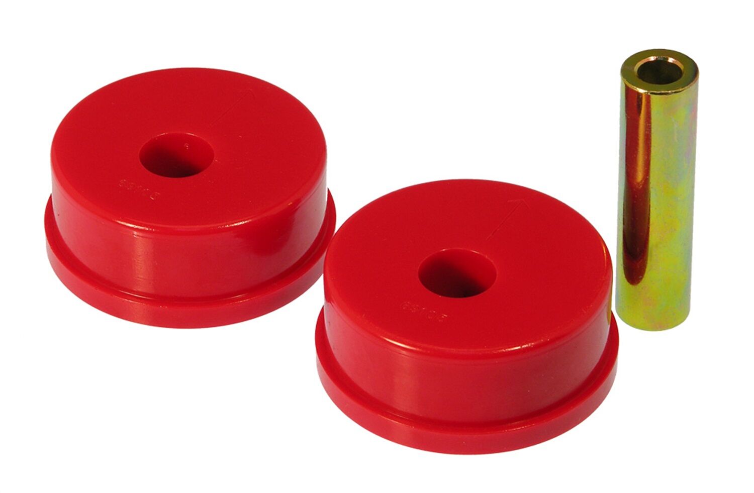 1992-1993 Acura Integra 1.8L GS/LS/RS Left Motor Mount Insert Red Prothane - 8-516