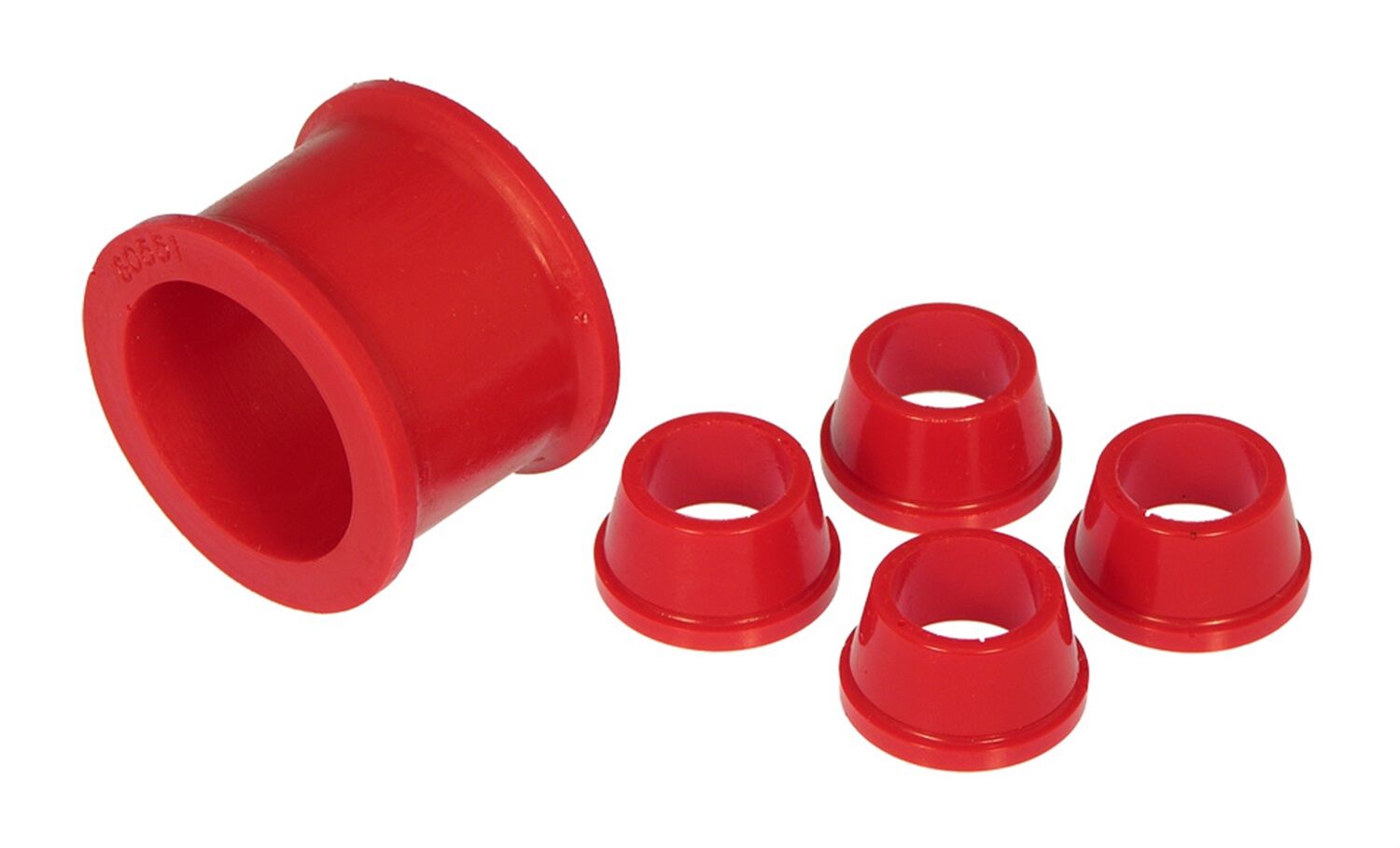 1989-1991 Honda Civic Si Steering Rack and Pinion Bushing Kit Red Prothane - 8-701