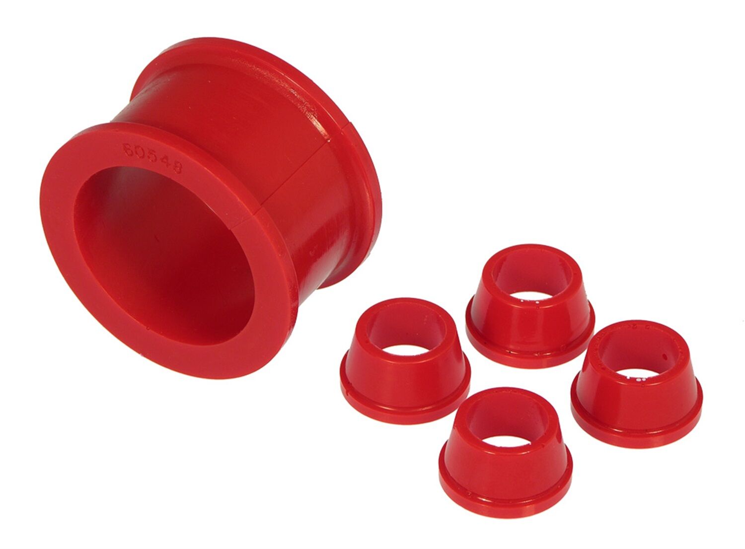 1992-1995 Honda Civic DX/EX/LX/Si Steering Rack and Pinion Bushing Kit Red Prothane - 8-702