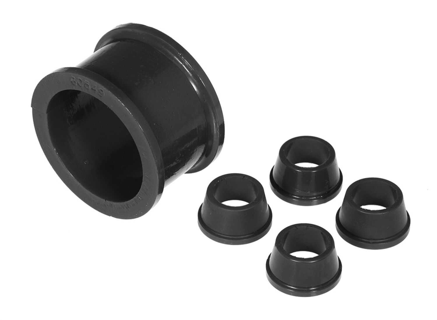1990-1991 Acura Integra Steering Rack and Pinion Bushing Kit Black Prothane - 8-703-BL