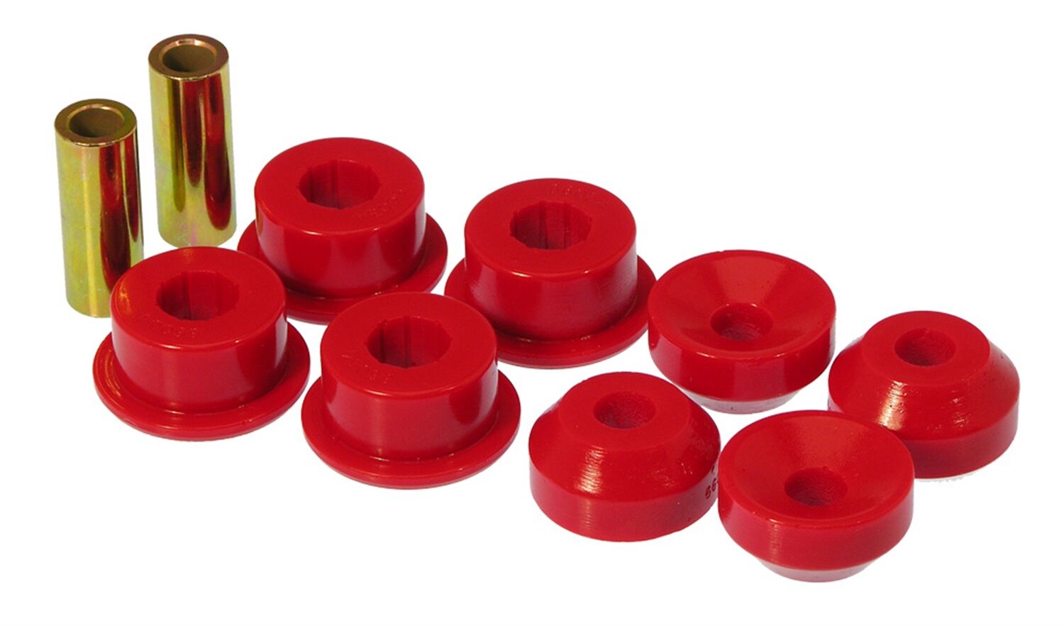 1999 Honda Civic Value Package Front Shock Bushing Kit Red Prothane - 8-901