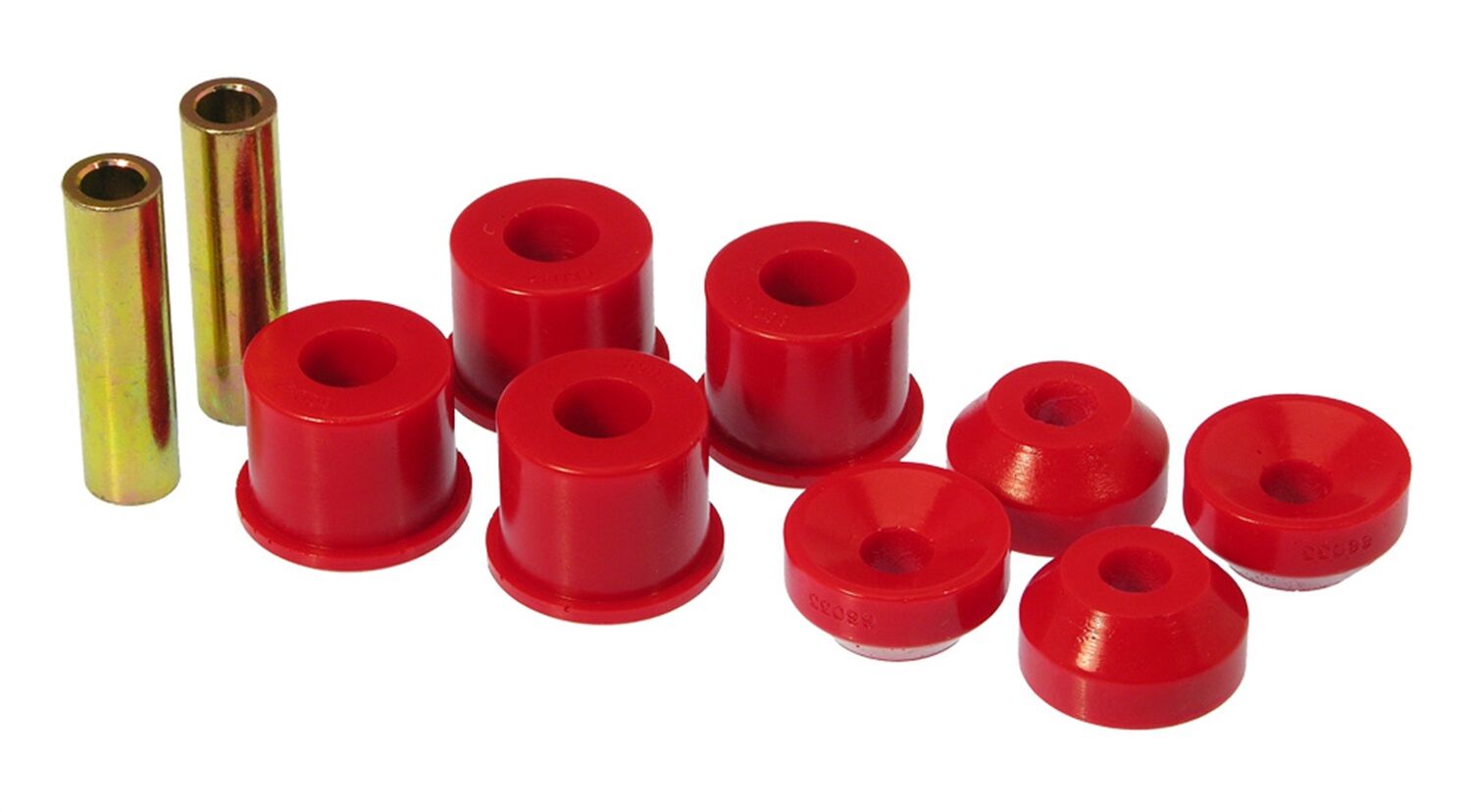 1999-2000 Honda Civic Si Front Shock Mount Bushing Kit Red Prothane - 8-905