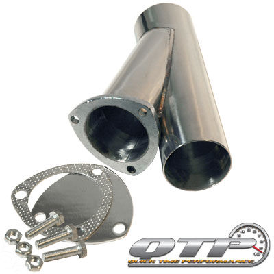 3.00 Stainless Steel Exhaust Cutout Quick Time Performance