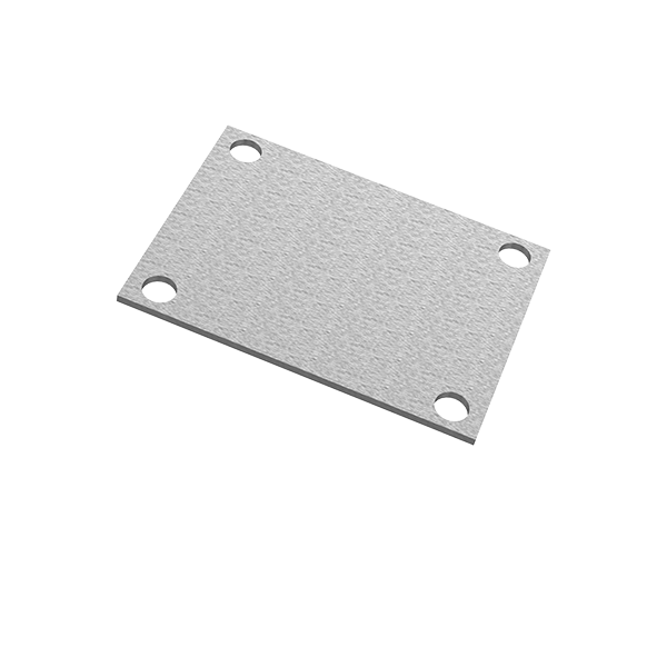 Low Profile Oval 4 Bolt Cover Plate Quick Time Performance - 10338C