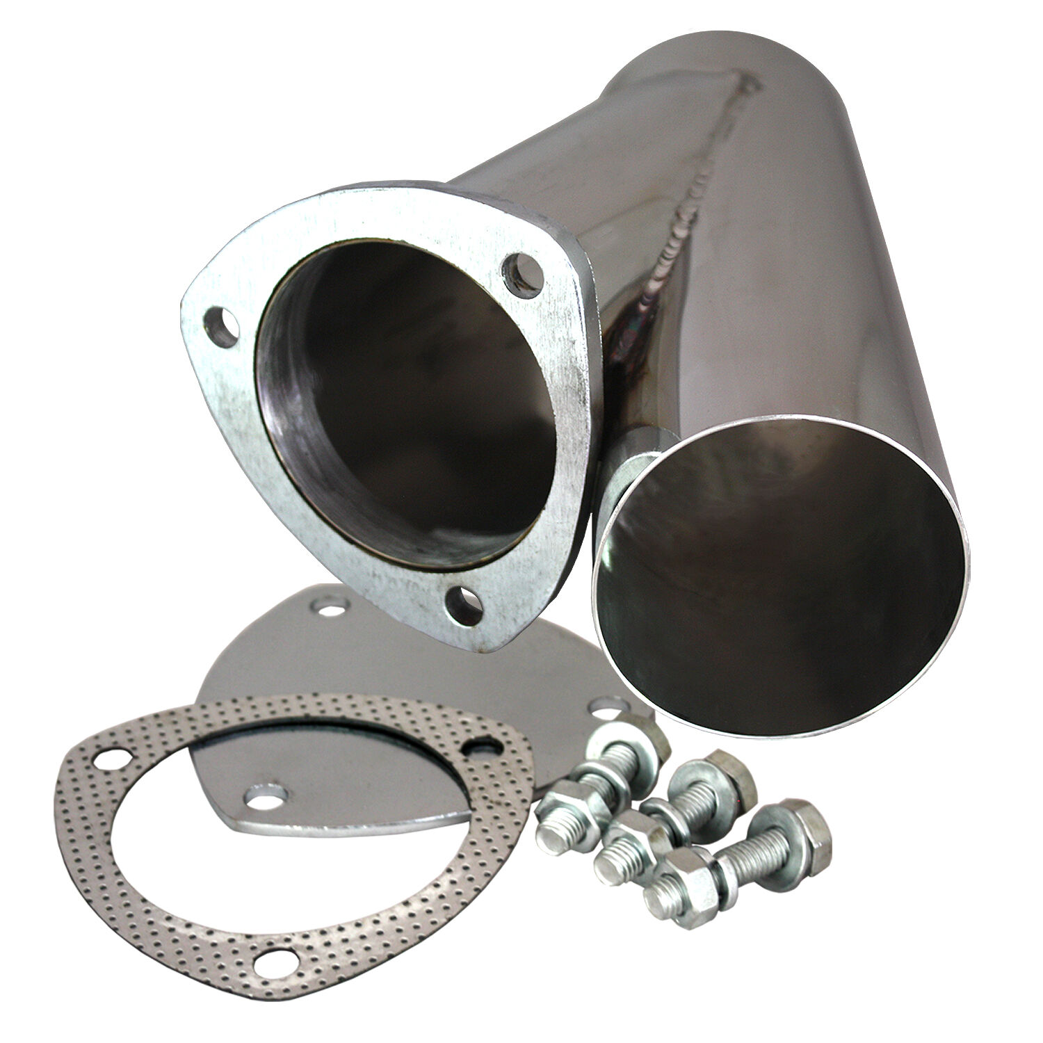 3.50 Inch Stainless Steel Exhaust Cutout Quick Time Performance