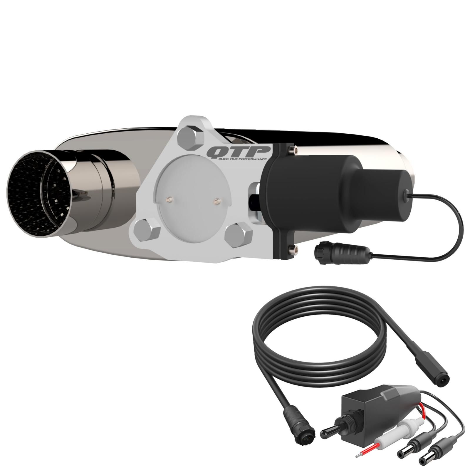 3.00 Inch Screamer Muffler with QTEC30 Quick Time Performance - 13300C