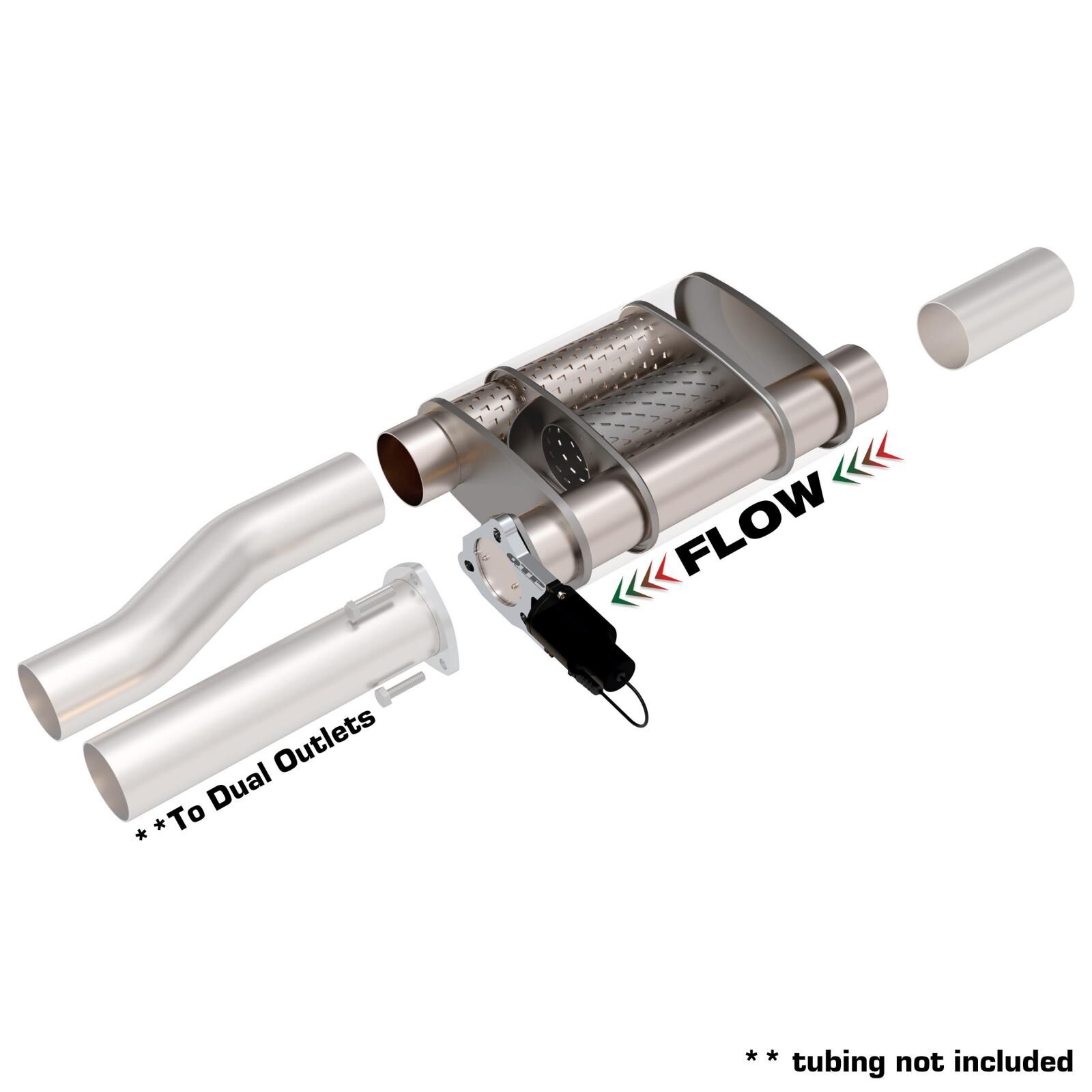 3.00 Inch Screamer Muffler Short Case with QTEC30 Quick Time Performance
