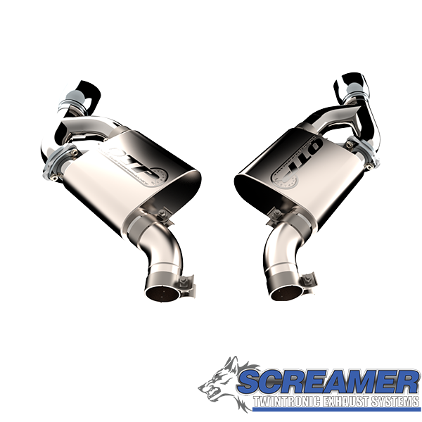 2016-2022 Chevrolet Camaro SS 6.2L Screamer Exhaust Axle Back 3 Inch Dual Tip Bumper Quick Time Performance