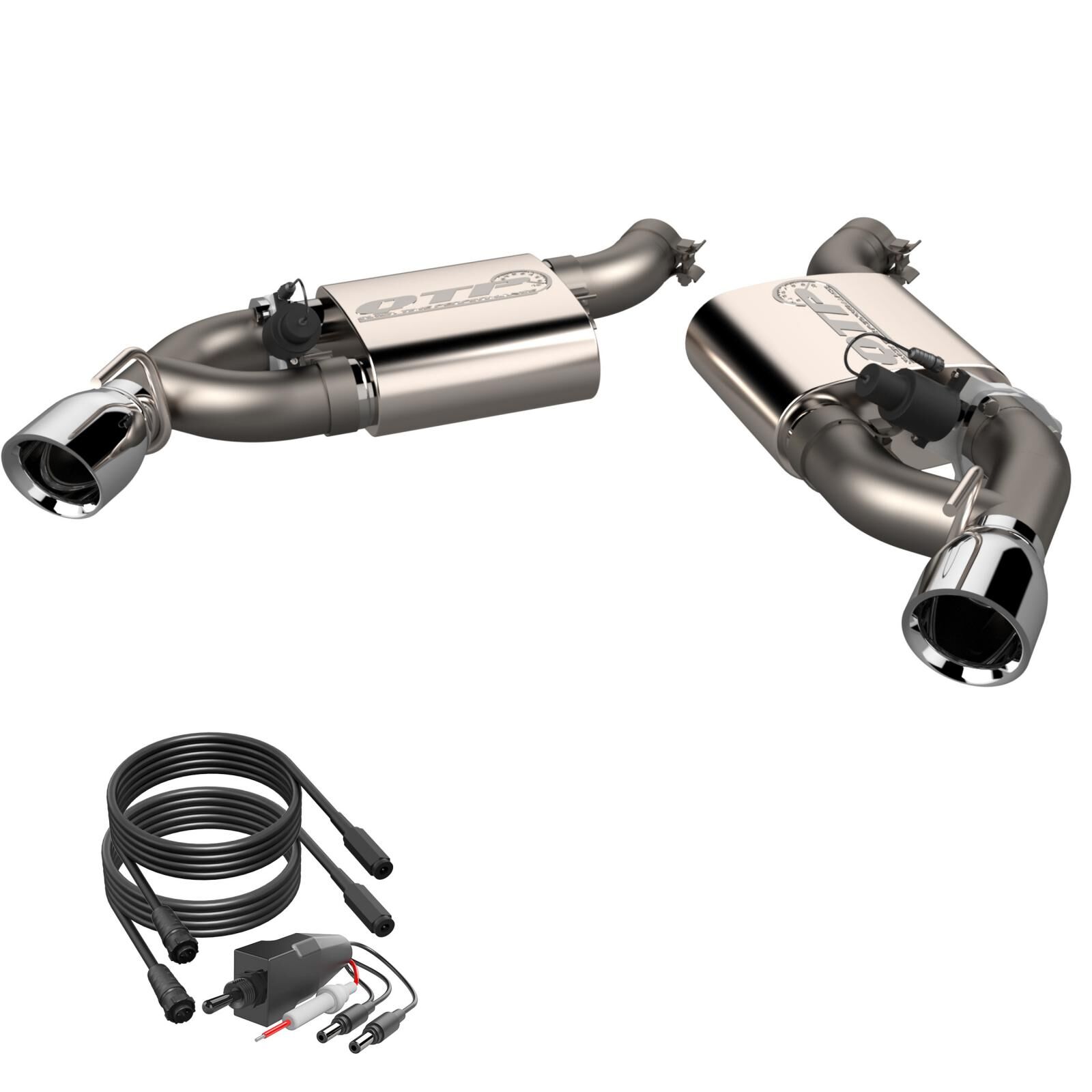 2016-2022 Chevrolet Camaro SS 6.2L Screamer Exhaust Axle Back 3 Inch Dual Tip Bumper Quick Time Performance - 400116