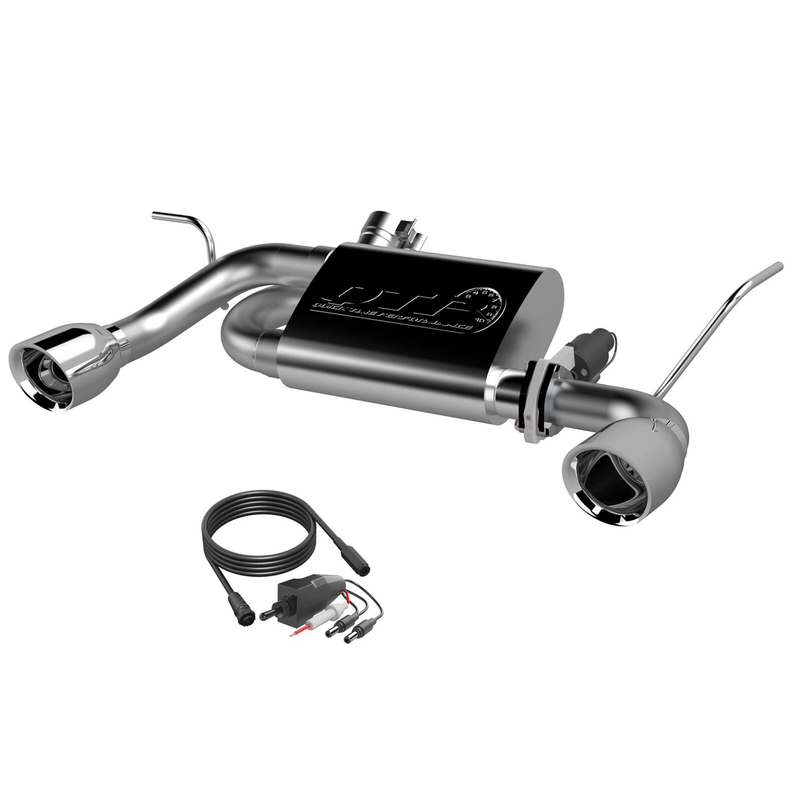 2007-2018 Jeep Wrangler JK 3.6L/3.8L Screamer Exhaust Axle Back Quick Time Performance - 425007