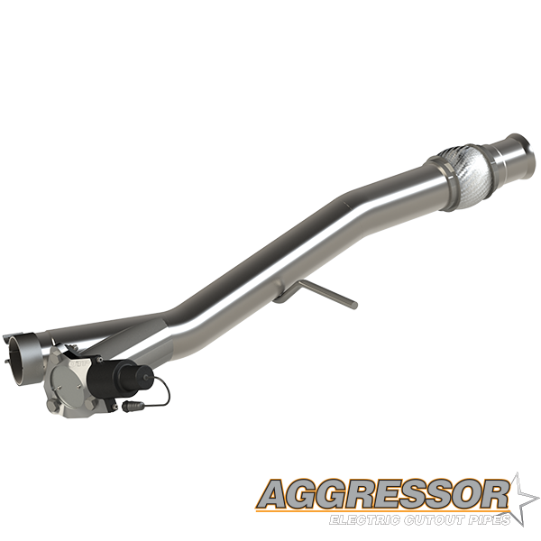 2014-2018 Chevrolet Silverado & GMC Sierra 1500 4.8/5.3L EC/SB, CC/SB 143.5 Inch Wheel Base Aggressor Cutout Pipe Quick Time Performance