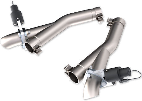 2011-2019 Dodge Durango 5.7L Aggressor Cutout Pipes Quick Time Performance