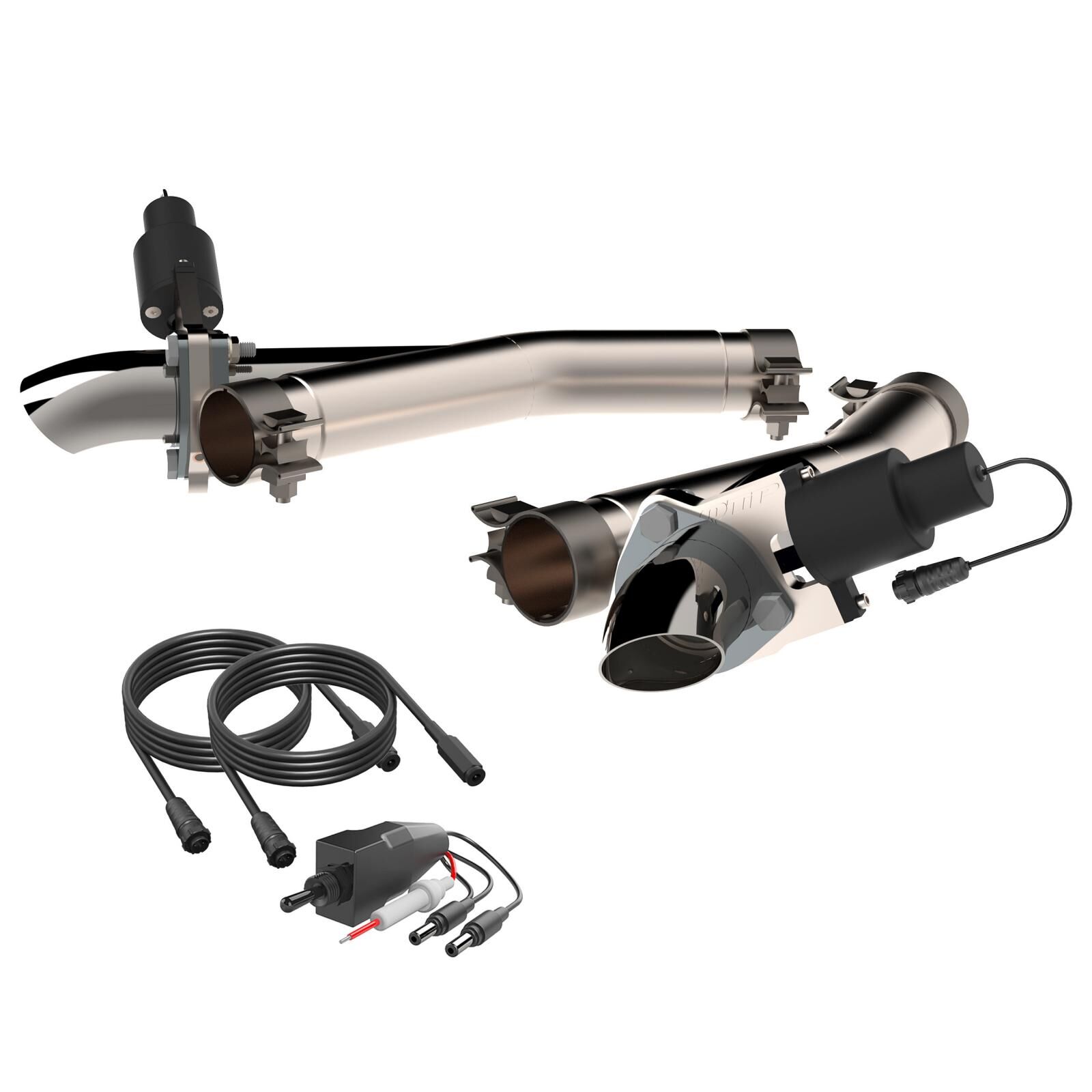 2011-2019 Dodge Durango 5.7L Aggressor Cutout Pipes Quick Time Performance - 520511