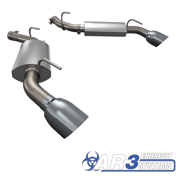 2010-2013 Chevrolet Camaro SS 6.2L AR3 Exhaust Axle Back Quick Time Performance
