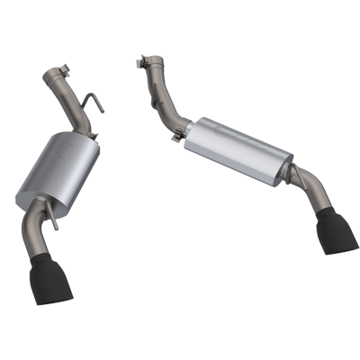 2014-2015 Chevrolet Camaro SS 6.2L AR3 Exhaust Axle Back Black Tips Quick Time Performance