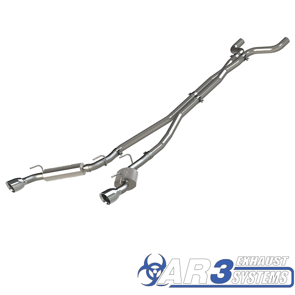 2014-2015 Chevrolet Camaro SS 6.2L AR3 Exhaust Cat Back Quick Time Performance