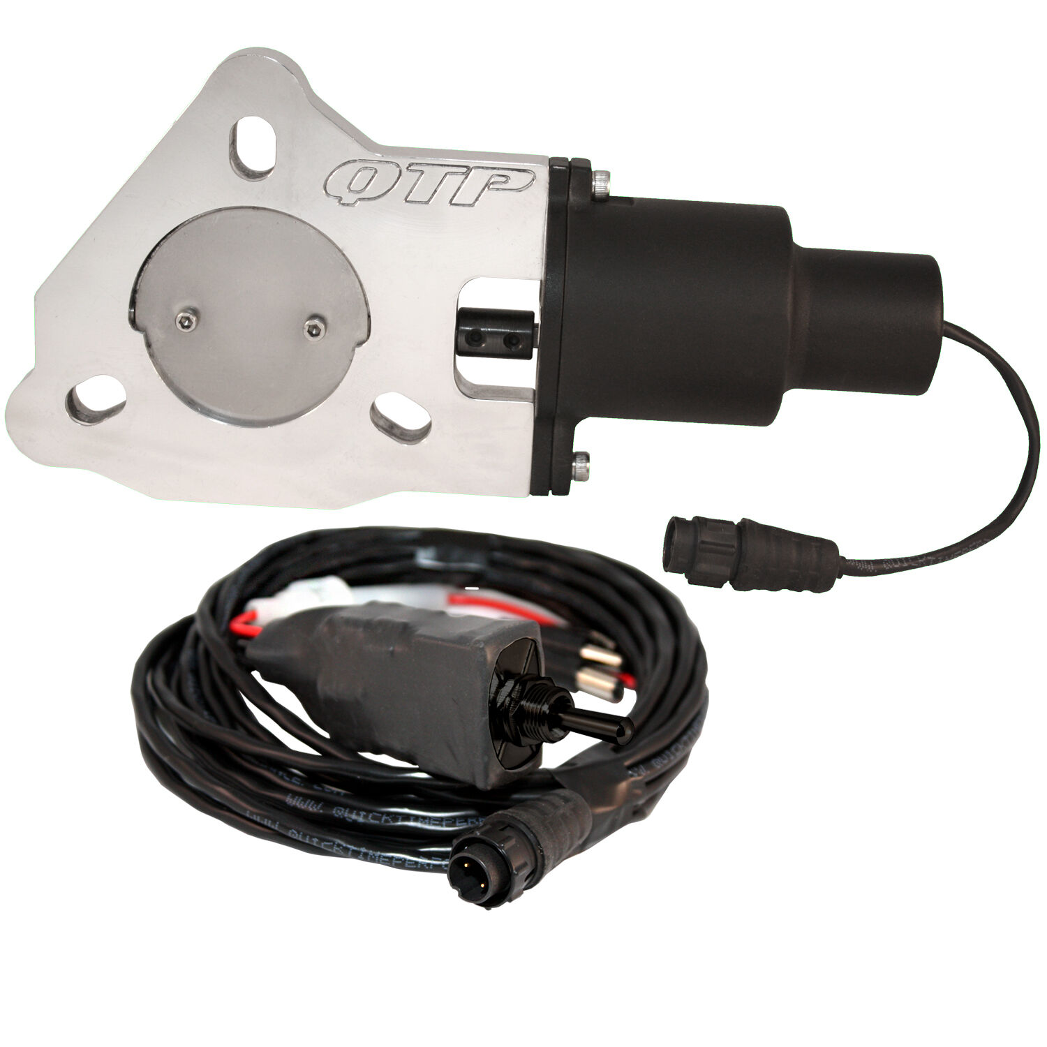 2.50 Inch Quick Time Electric Exhaust Cutout QTEC Quick Time Performance