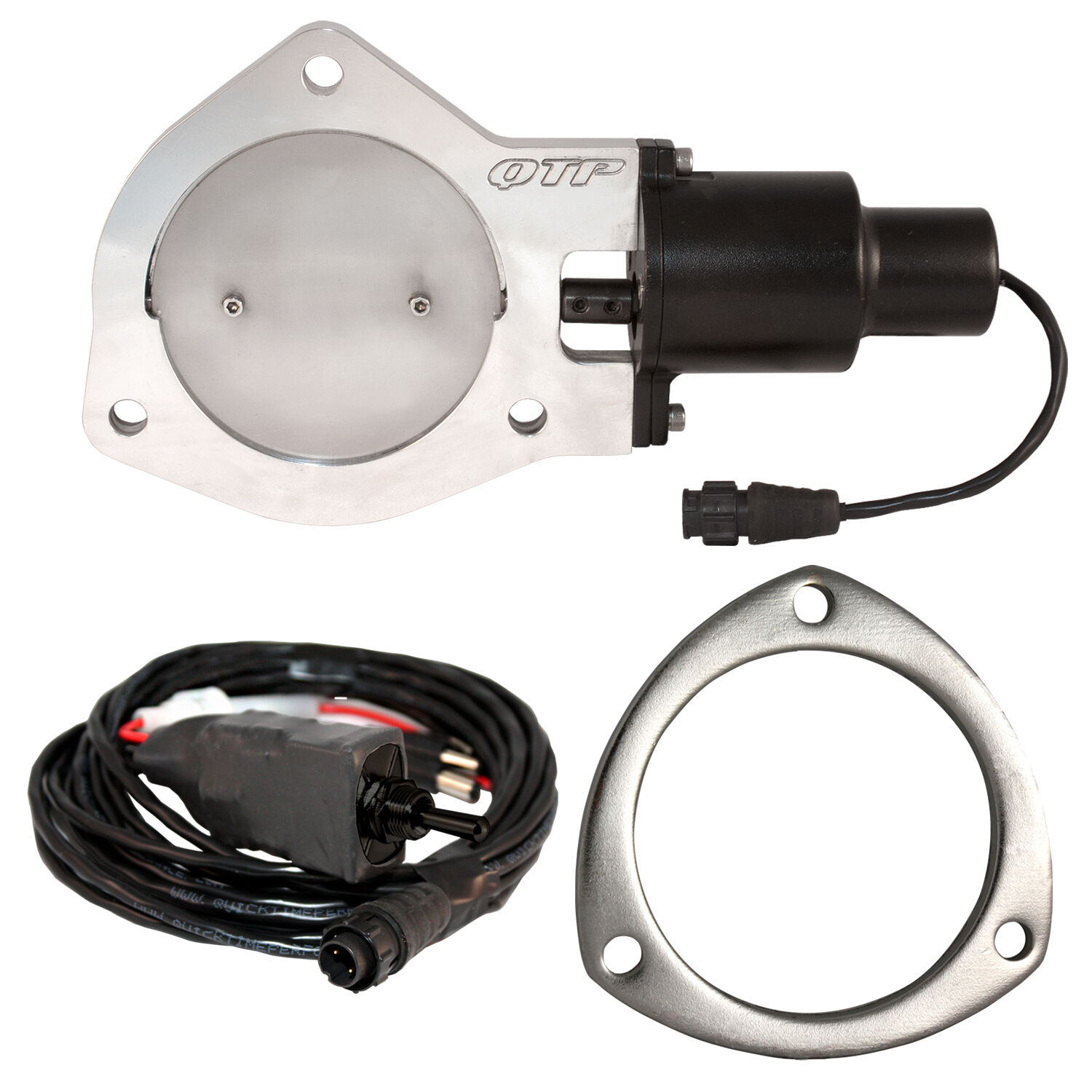 4.00 Inch QTEC Electric Cutout Valve W/Flange Quick Time Performance