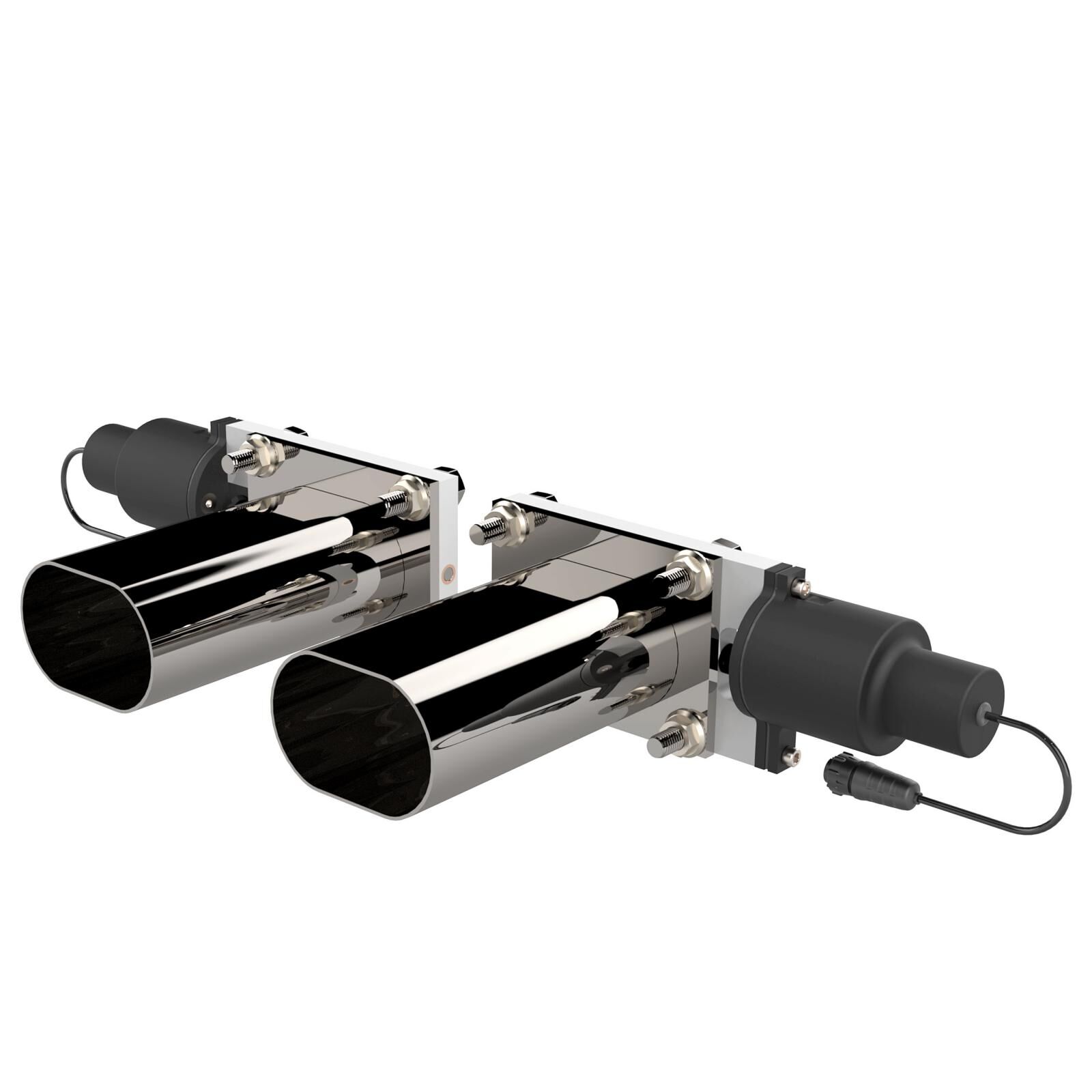 Dual Low Profile Oval QTEC Electric Cutouts Quick Time Performance